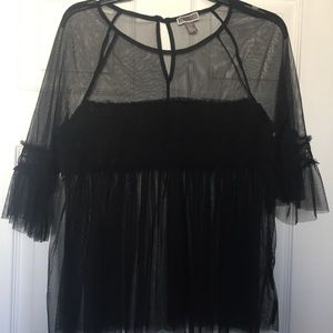 Nordstrom sheer top